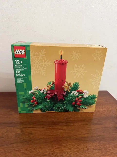 NIB LEGO 40743 Christmas Table Decoration Candle Wreath - Sealed Brand New