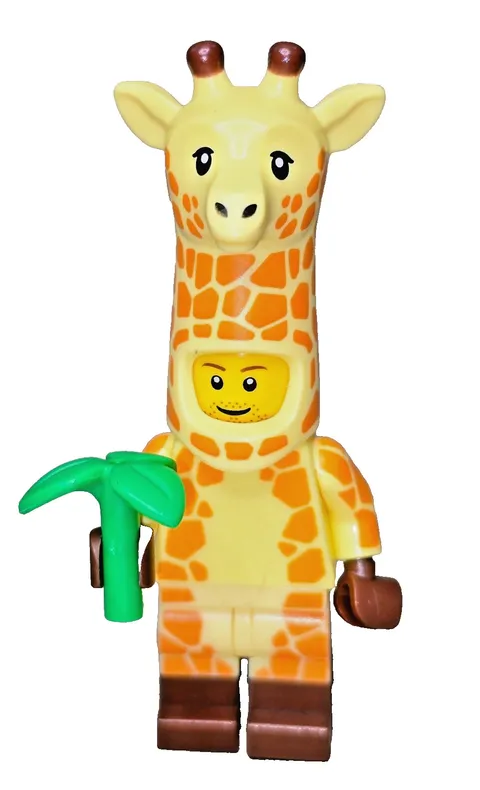 Giraffe Costume Suit Guy 71023 LEGO® MOVIE 2 CMF Series Minifigure Figure w/Leaf