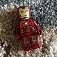 LEGO Iron Man Plastic Minifigure Figure LEGO Character Iron Man