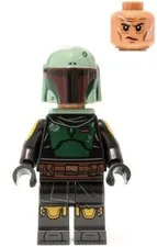LEGO® Minifigure Star Wars sw1245 Boba Fett Repainted Beskar Armor Jet Pack