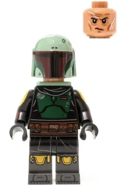 LEGO® Minifigure Star Wars sw1245 Boba Fett Repainted Beskar Armor Jet Pack