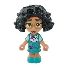 LEGO Mirabel Madrigal Micro Doll Minifigure Eyes Open Set dis173 Disney Encanto