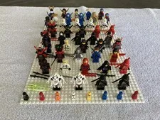Lego lot of over 50 Ninjago minifigures