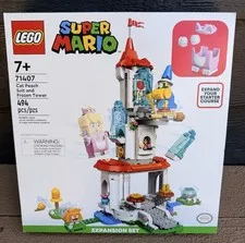 LEGO Super Mario 71407 Cat Peach Suit & Frozen Tower Sealed