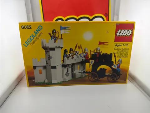 LEGO Castle: Battering Ram (6062) 2 pc Box Only Rare Vintage 1987 no pieces