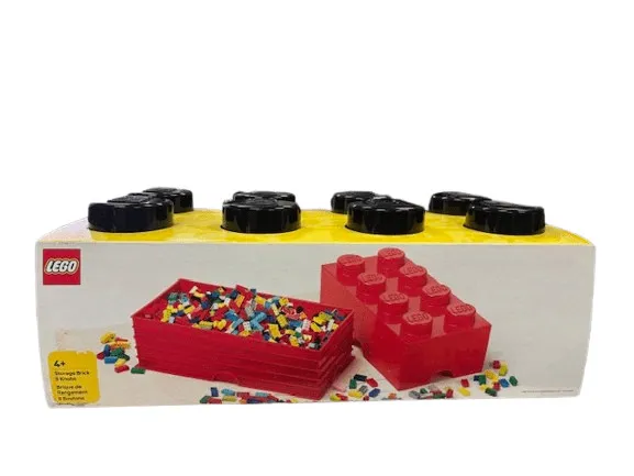 LEGO Storage Brick 8 in Black