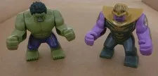 Lego Hulk (2013) & Thanos (2013)  Lot Authentic , Sent in a Box