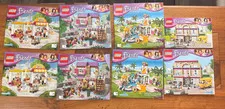 LEGO Friends Manual Only Lot Book 1 & 2 41118 41108 41313 41143