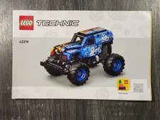 LEGO Technic 42219 Grave Digger Monster Truck MANUAL ONLY