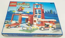 LEGO 6571 Flame Fighters Fire MIB NEW NEW Vintage EOL Fire Station Classic Town