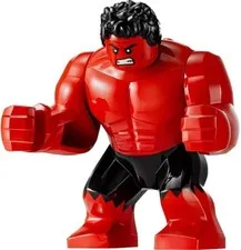 LEGO® Minifigure Super Heroes sh1001 Red Hulk - Black Eyes