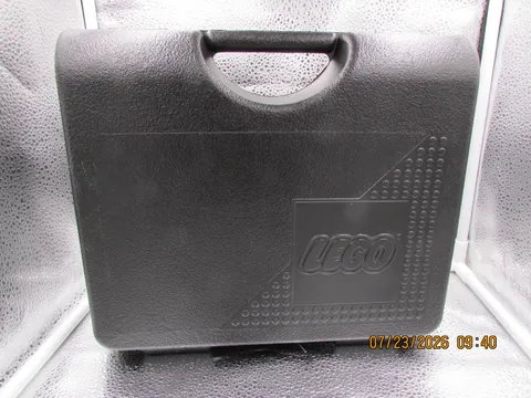 Vintage 1997 Classic Lego Black Box Storage Carrying Case 12”x10” USA
