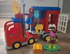 Lego Duplo Set  10608 Spider Man Truck Adventure with Green Goblin 100% Complete