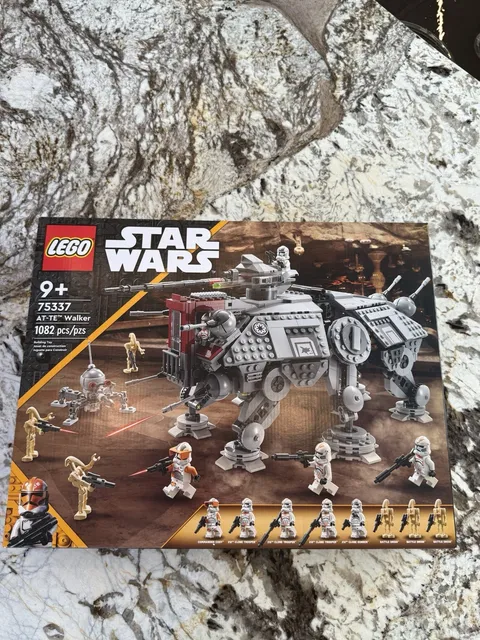 Lego Star Wars AT-TE Walker Set 75337 Original Factory Box Collector Retired
