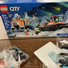 LEGO City 60378 Arctic Explorer Truck and Mobile Lab NEW Sealed Retired Set Open