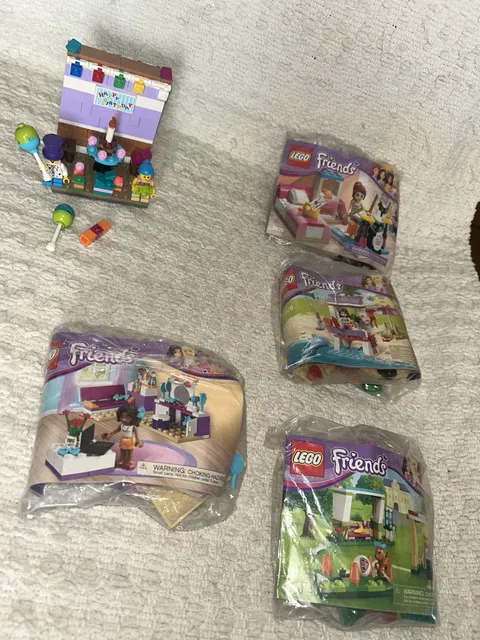 LEGO Friends Lot With Instructions - Set Toy Building