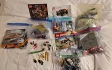 lego Spider-Man 76185, Technic 42166 & 42120, Ninjago 71736, Mjolnir 76209 Used