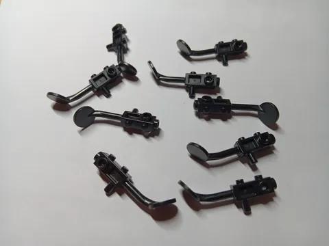 LEGO BULK LOT 9 BLACK MINIFIGURE UTENSIL SPACE SCANNER TOOL #30035