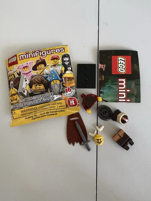 LEGO Barbarian Minifigure Minifigures Series 12 