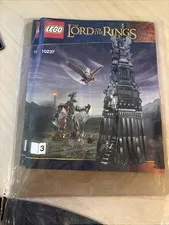 LEGO 10237 Tower of Orthanc Instructions (3 Books + Sleeve Backer)