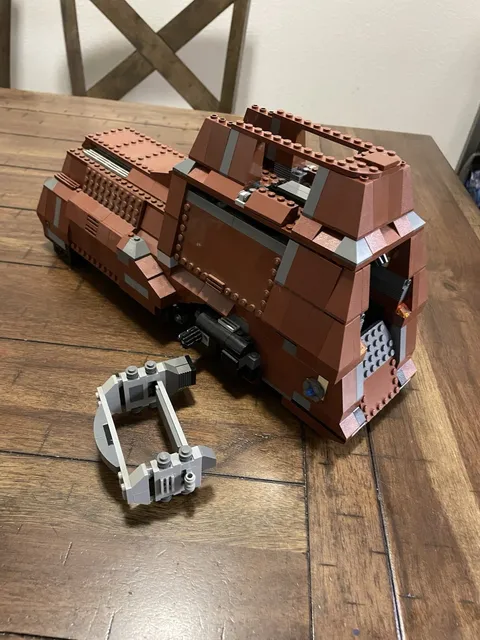 LEGO Star Wars Trade Federation MTT 7662 Mostly Complete. No Manuals Or Box