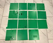 LEGO Classic Green Baseplate Building Plates Lot of 15 Plastic Pieces
