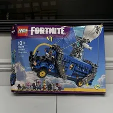 LEGO Fortnite 77073 Battle Bus 954 Pieces Open Box Complete Sealed Bags