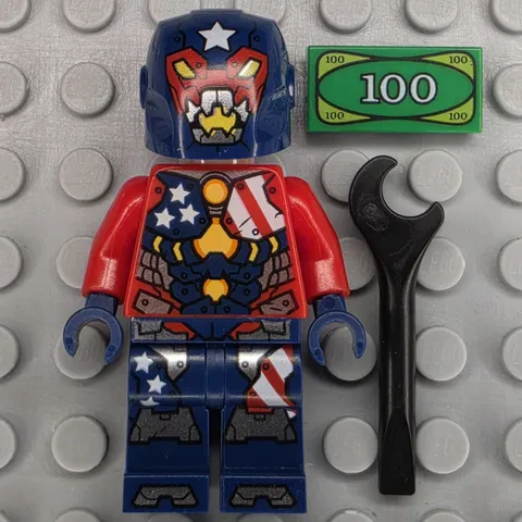 Lego Marvel Super Heroes Minifigure SH0367 Justin Hammer