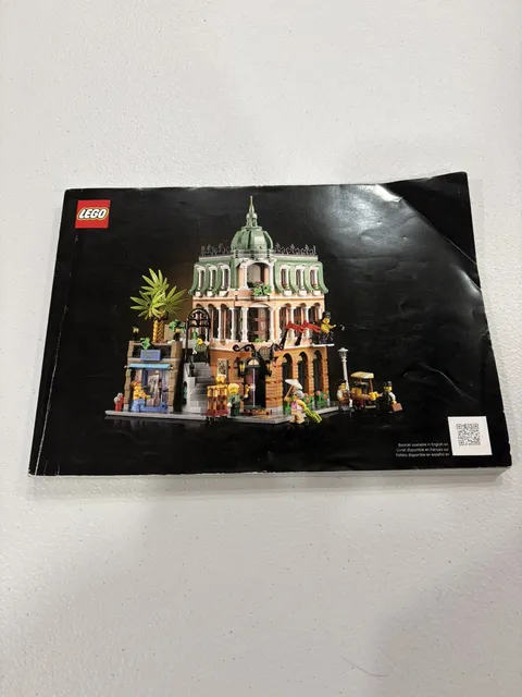 Lego Creator Boutique Hotel Instruction Manual for 10297 (manual only)
