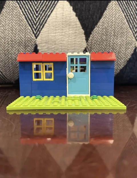LEGO Custom Built House Building Set - Multicolor Plastic Construction
