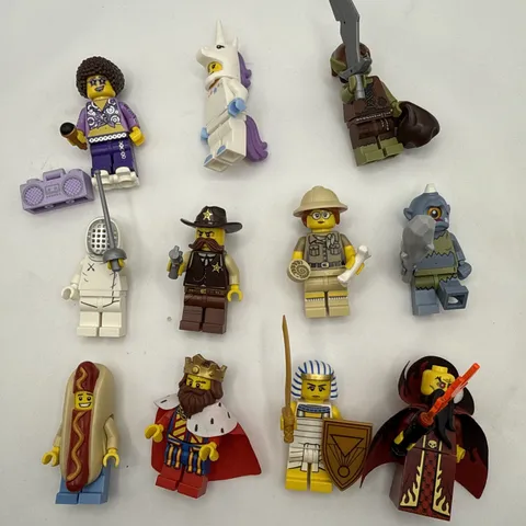 LEGO Minifigures Series 13 71008 Lot 11 Hot Dog Unicorn King Evil Wizard