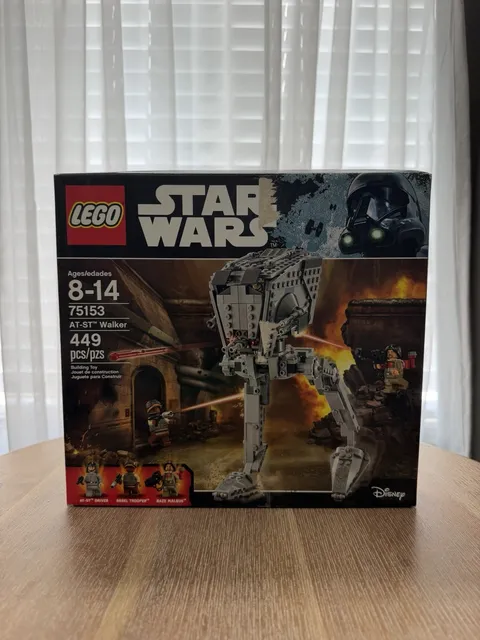 LEGO Star Wars 75153 Rogue One AT-ST Walker App Enabled Set 449 pcs Ages 8-14