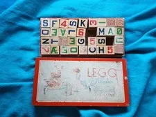 LEGO Vintage Wood Blocks  LEGO Number 500.