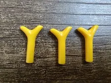 33183 LEGO Parts~(3X) Carrot Top / Twig Bright LT ORANGE Replacement Parts Piece