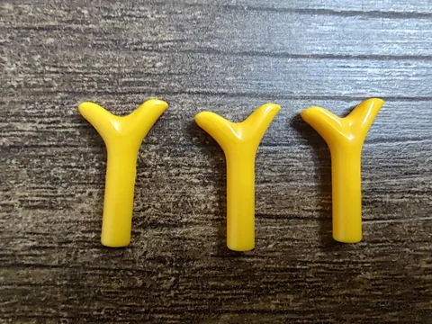 33183 LEGO Parts~(3X) Carrot Top / Twig Bright LT ORANGE Replacement Parts Piece