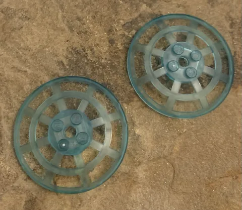 LEGO Parts 4285b Trans-Light Blue Dish 6 x 6 Inverted Radar Parts