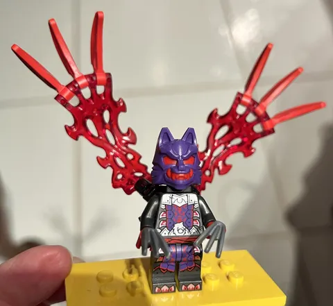 LEGO 71818: Wolf mask Warrior Ninjago Minifigure - NEW assembled