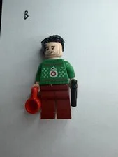 LEGO Star Wars Poe Dameron Green Christmas Sweater Minifigure sw1117 - 75279 Lot