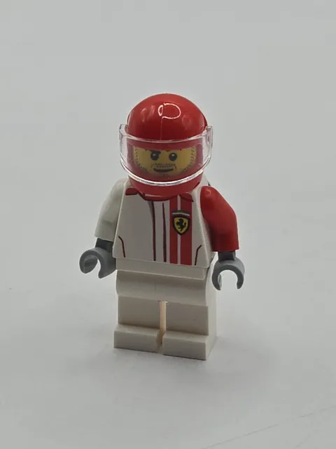 LEGO Ferrari F40 Competizione Race Driver Minifigure Custom Made PIN 