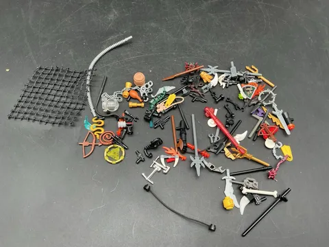 LEGO & Compatible Minifigure Weapons Accessories Swords Bows Chains Bulk Lot