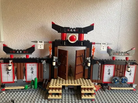 LEGO 2504 Spinjitzu Dojo Ninjago Pilot Season 2011 Missing without Box