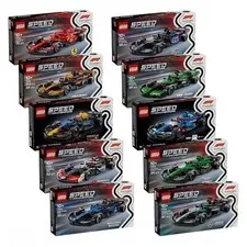 Lego 66802 Speed Champions Ultimate Formula 1 F1 Collector's Pack 10 Sets in 1
