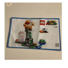 LEGO Super Mario Boss Sumo Bro Topple Tower 71388 Illustrated Manual Booklet