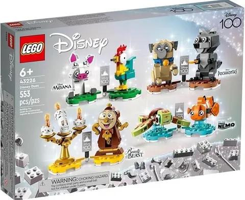 NEW IN BOX LEGO Disney Duos 43226 Disney 100th Anniversary RETIRED