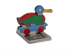 LEGO Wooden Duck Magnet (NEW, SEALED) 5008907 GWP Insiders with display stand