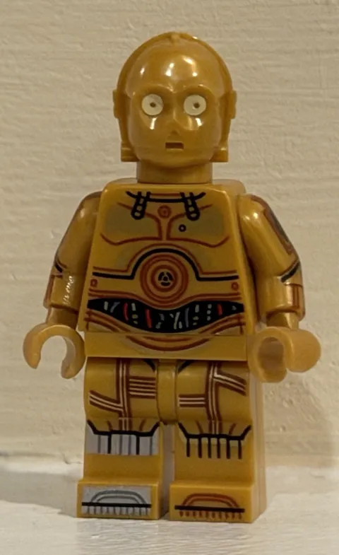 LEGO Star Wars C-3PO Minifigure SW0700 Set 75339 MINIFIGURES Age 5+