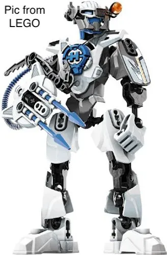 LEGO Hero Factory Heroes 2063 Stormer 2.0 Set & Canister Instructions Complete