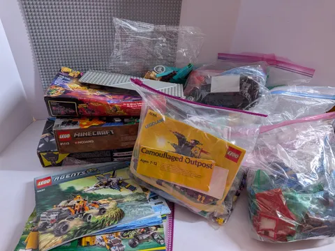 Big Lego Lot Partial Sets Legos 6066 Batman Chima City +