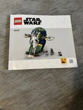 LEGO 75433 Star Wars Instruction Manual Only Jango Fett's Starship