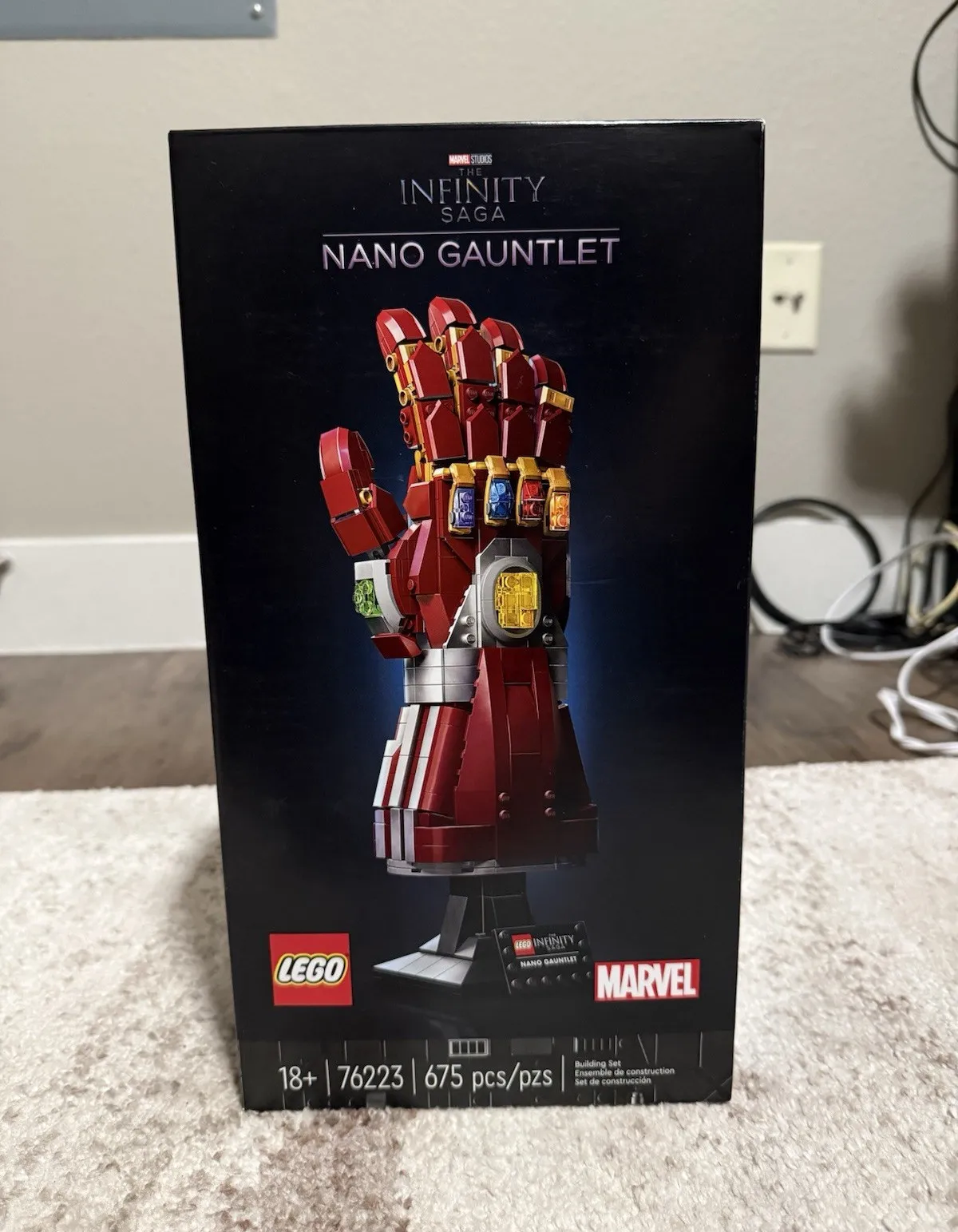 LEGO Marvel Infinity Saga Nano Gauntlet 76223 - 675 pcs - SEALED